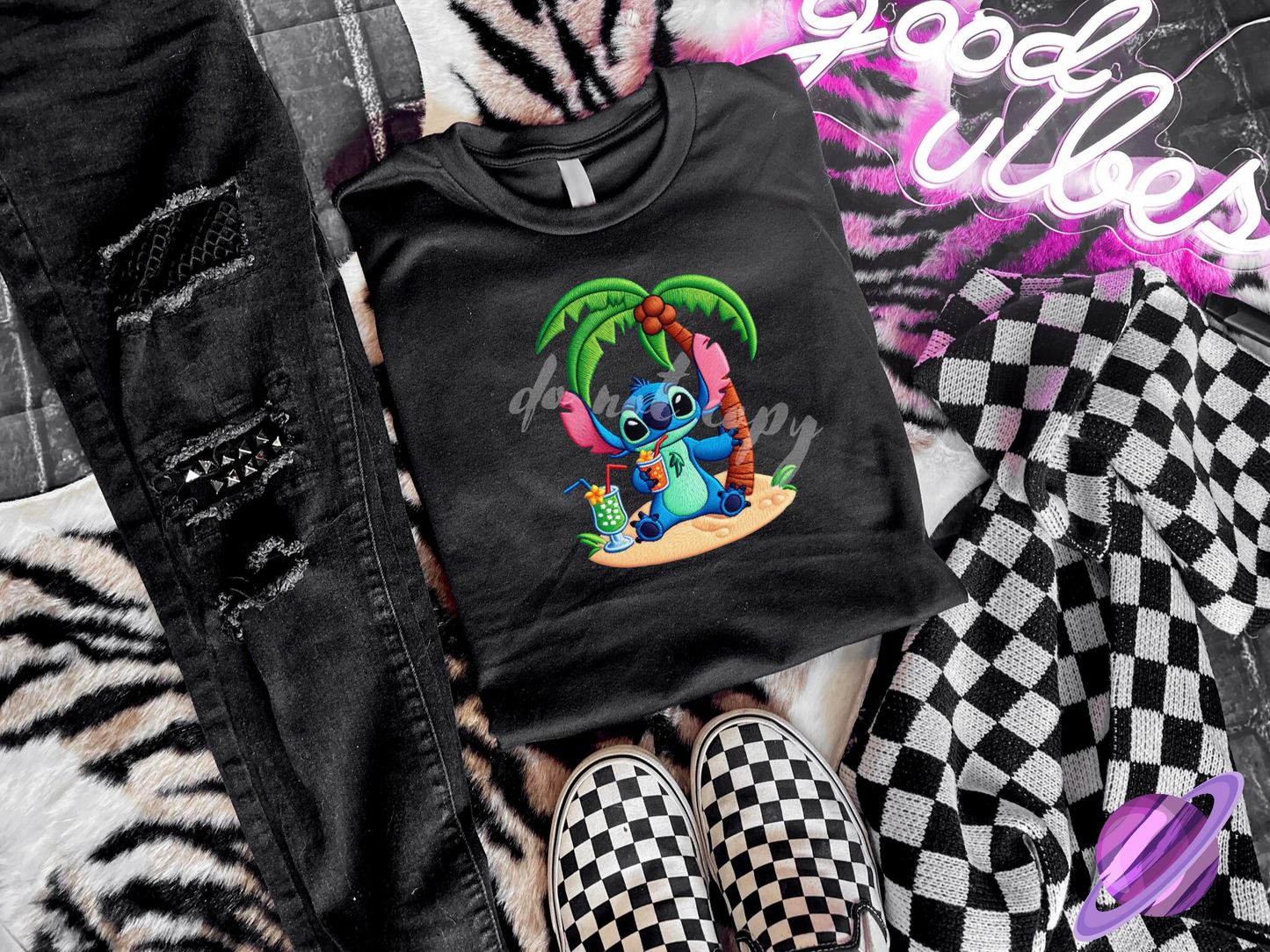 TROPICAL ALIEN 1 TEE