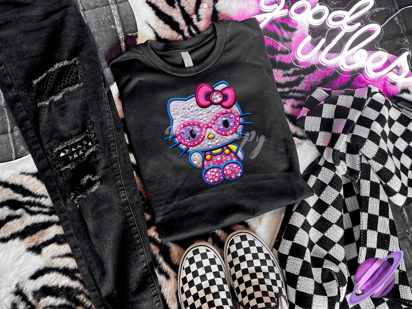 BLING KITTY 2 TEE