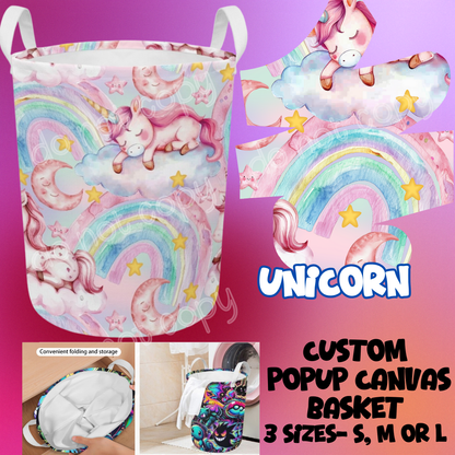 UNICORN - STORAGE BASKETS - PREORDER CLOSING 12/4