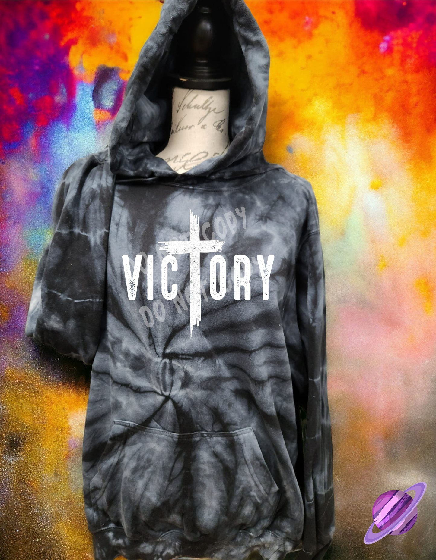 VICTORY-TIE DYE HOODIE-PREORDER CLOSING 1/26