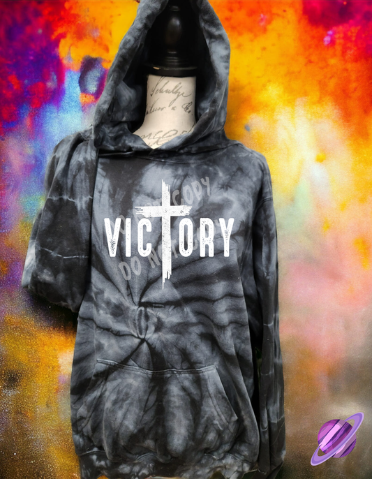 VICTORY-TIE DYE HOODIE-PREORDER CLOSING 1/26