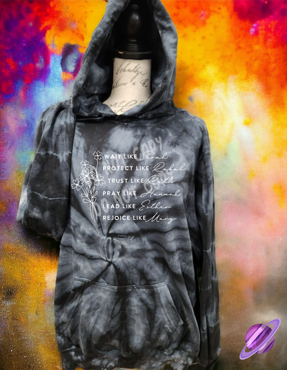 WAIT REJOICE-TIE DYE HOODIE-PREORDER CLOSING 1/26