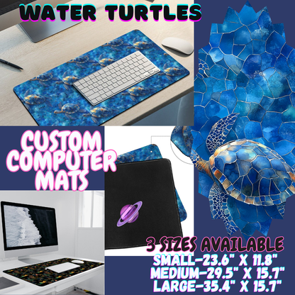 WATER TURTLES - COMPUTER MAT PREORDER CLOSING 12/6