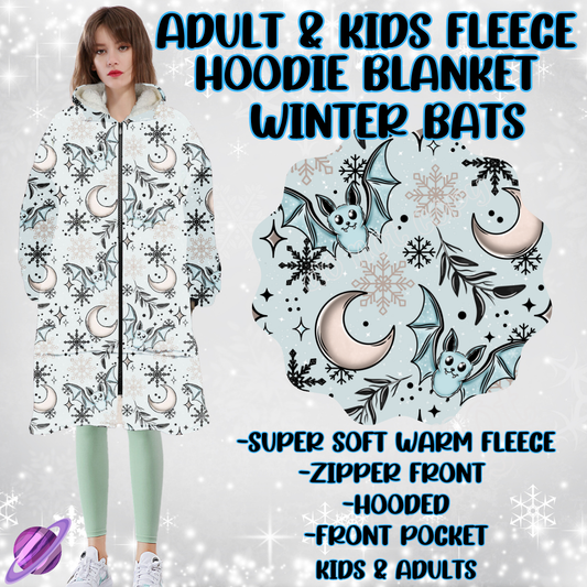 WINTER BATS - HOODIE BLANKET RUN PREORDER CLOSING 12/18