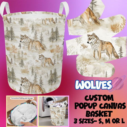 CUSTOM DESIGN- STORAGE BASKETS 6- PREORDER CLOSING 5/4