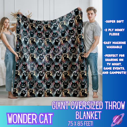 WONDER CAT - GIANT SHAREABLE THROW BLANKETS ROUND 9 - PREORDER CLOSING 11/6