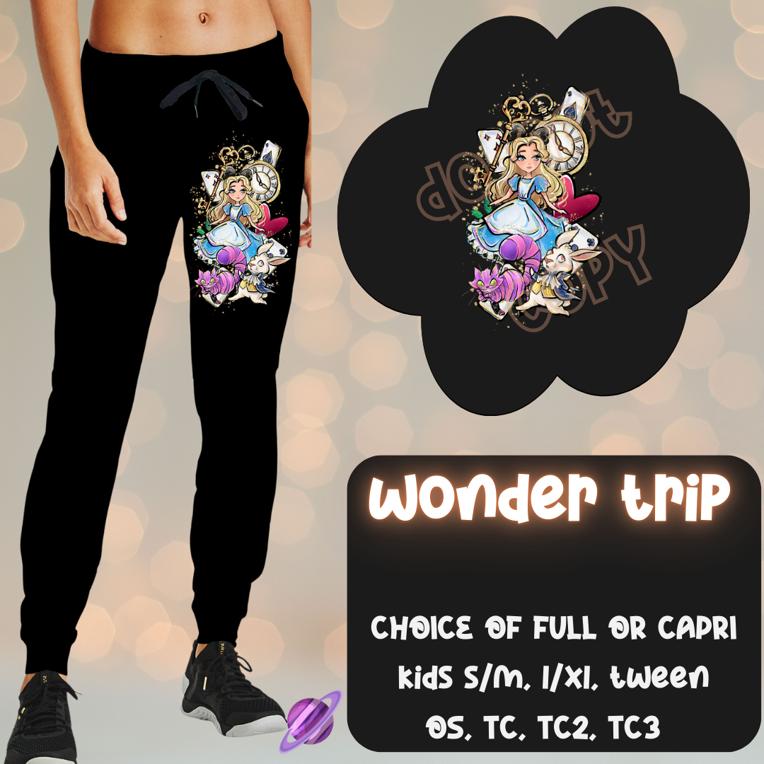 WONDER TRIP - ONE LEG SIMPLE SETS - JOGGER/CAPRI PREORDER CLOSING 11/13