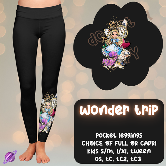 WONDER TRIP - ONE LEG SIMPLE SETS - LEGGING/CAPRI PREORDER CLOSING 11/13