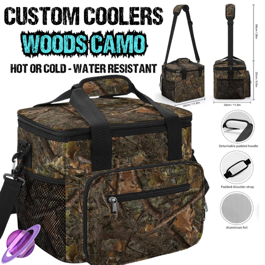 WOODS CAMO - CUSTOM COOLERS CLOSING 12/27