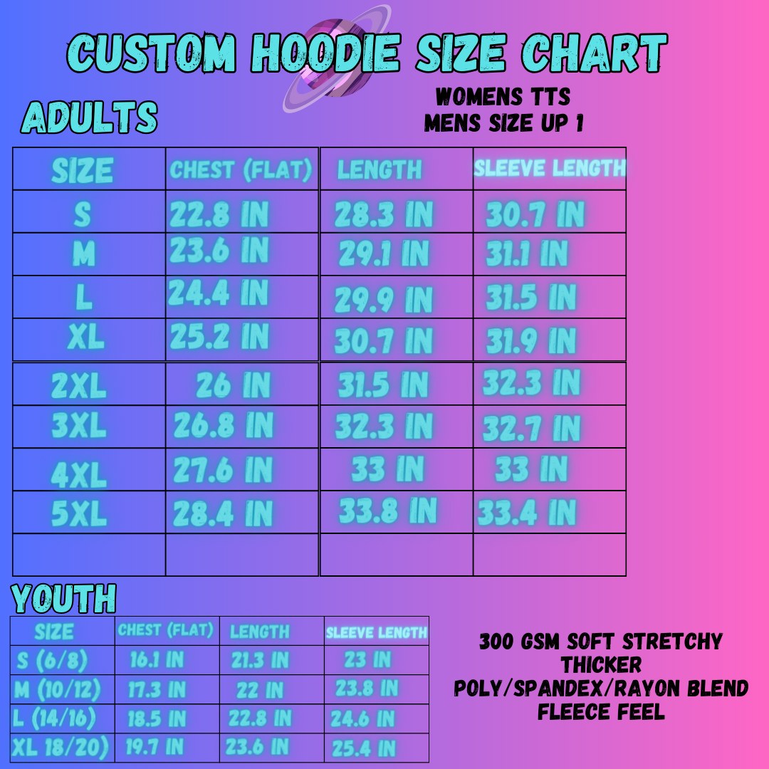 SCREAMFITI- HOODIE OUTFIT RUN- PREORDER 2/20