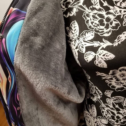 JACKET RUN 14-CRYSTAL KITTY-FLEECE OR COTTON LINER-PREORDER CLOSING 12/16