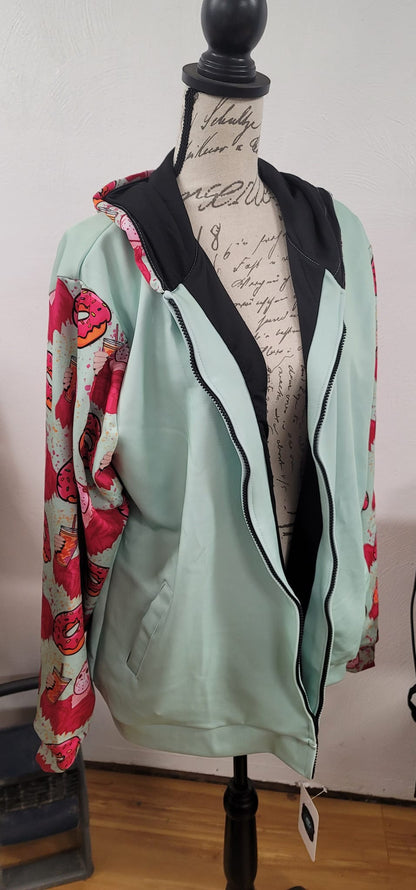 JACKET RUN 14-LOVE ZIP-FLEECE OR COTTON LINER-PREORDER CLOSING 12/16