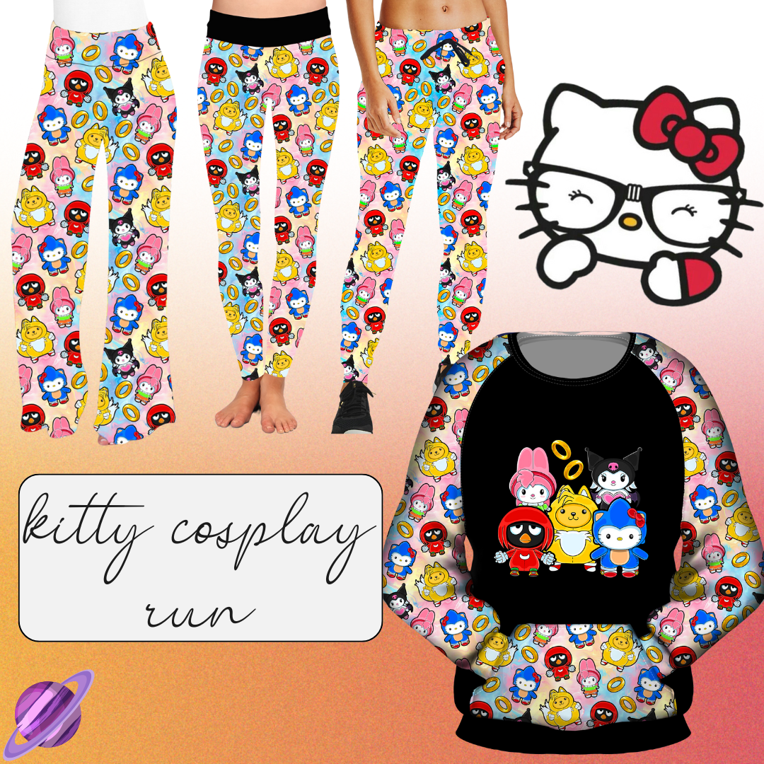 SUPER FAST - LEGGING/JOGGER/LOUNGER - KITTY COSPLAY RUN CLOSING 11/15