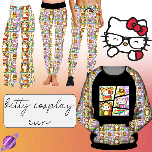 HONEY FRIENDS - LEGGING/JOGGER/LOUNGER - KITTY COSPLAY RUN CLOSING 11/15