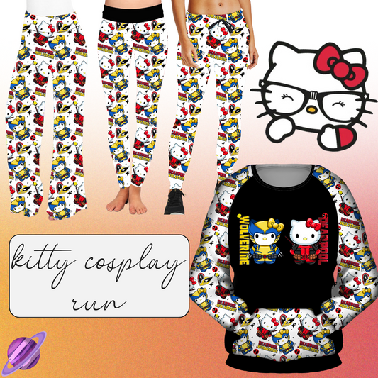 DUO KITTY - LEGGING/JOGGER/LOUNGER - KITTY COSPLAY RUN CLOSING 11/15