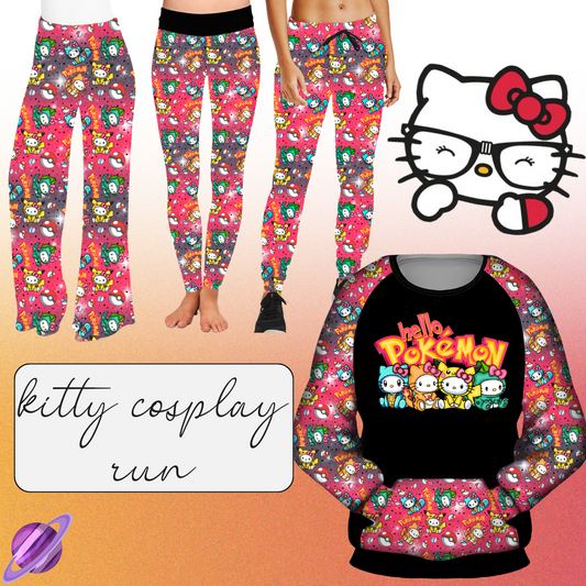 KITTY CATCH - LEGGING/JOGGER/LOUNGER - KITTY COSPLAY RUN CLOSING 11/15