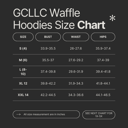 MERRY HIGH - CUSTOM WAFFLE HOODIES PREORDER CLOSING 11/19