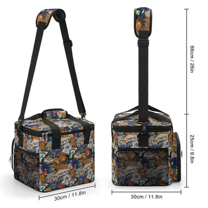 BLACK FLORAL - CUSTOM COOLERS CLOSING 12/27