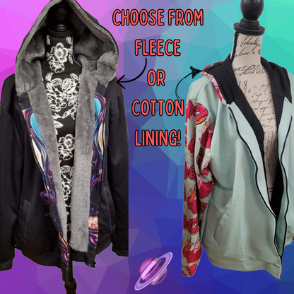 FREEZING - FLEECE/COTTON LINED JACKETS RUN 10 PREORDER CLOSING 10/26