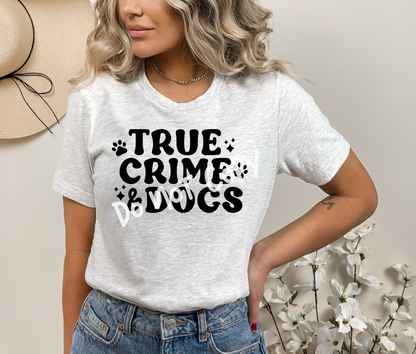 True Crime & Dogs Tee