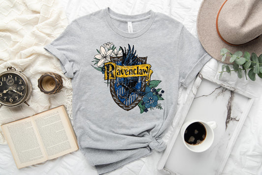 OUTFIT RUN 3-BLUE HOUSE FLORAL TEE