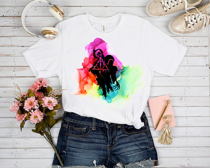 OUTFIT RUN 3-COLORFUL WIZ DEMENT TRIANGE TEE