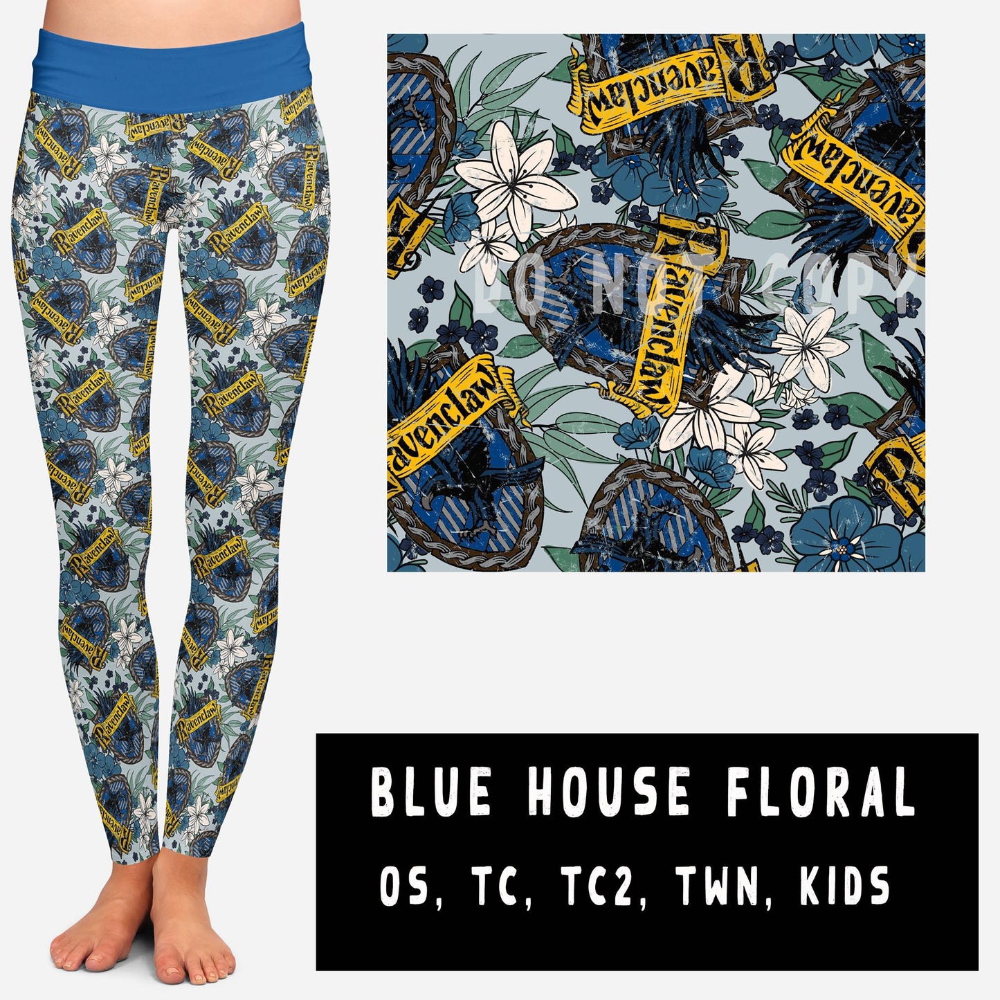OUTFIT RUN 3-BLUE HOUSE FLORAL