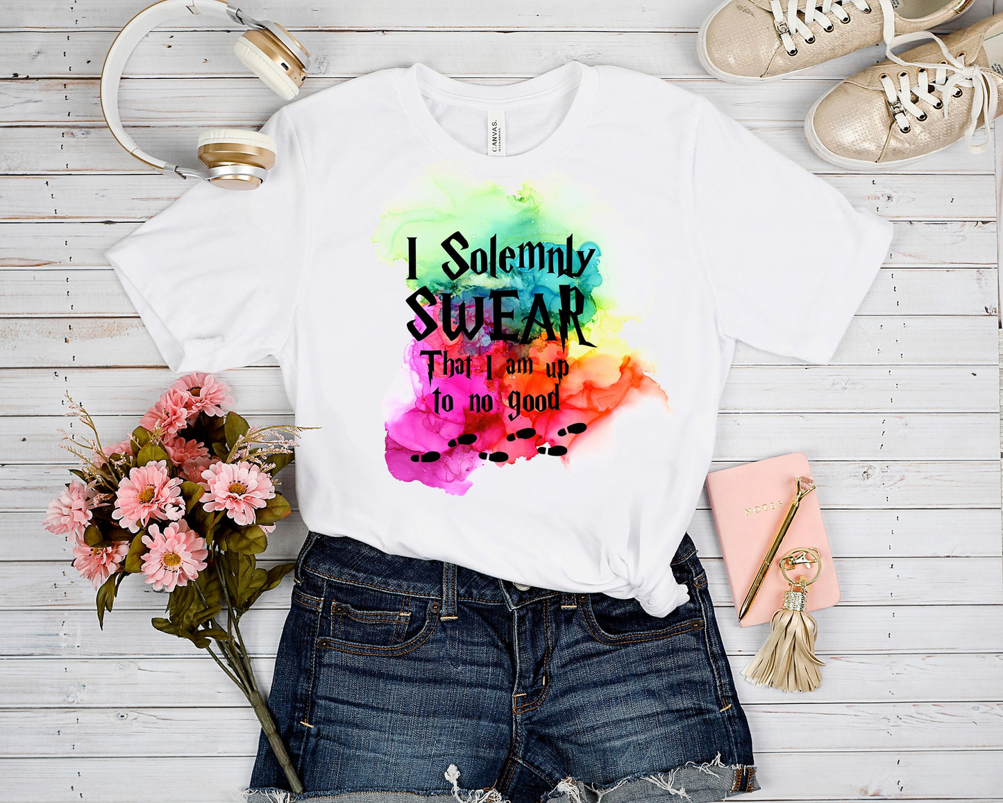 OUTFIT RUN 3-COLORFUL WIZ SOLEMNLY TEE