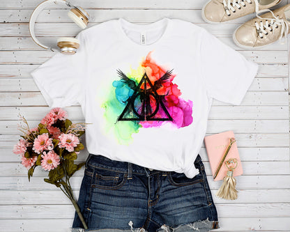 OUTFIT RUN 3-COLORFUL WIZ HALLOWS TEE