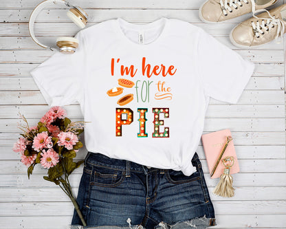 OUTFIT 6- HERE FOR THE PIE TEE