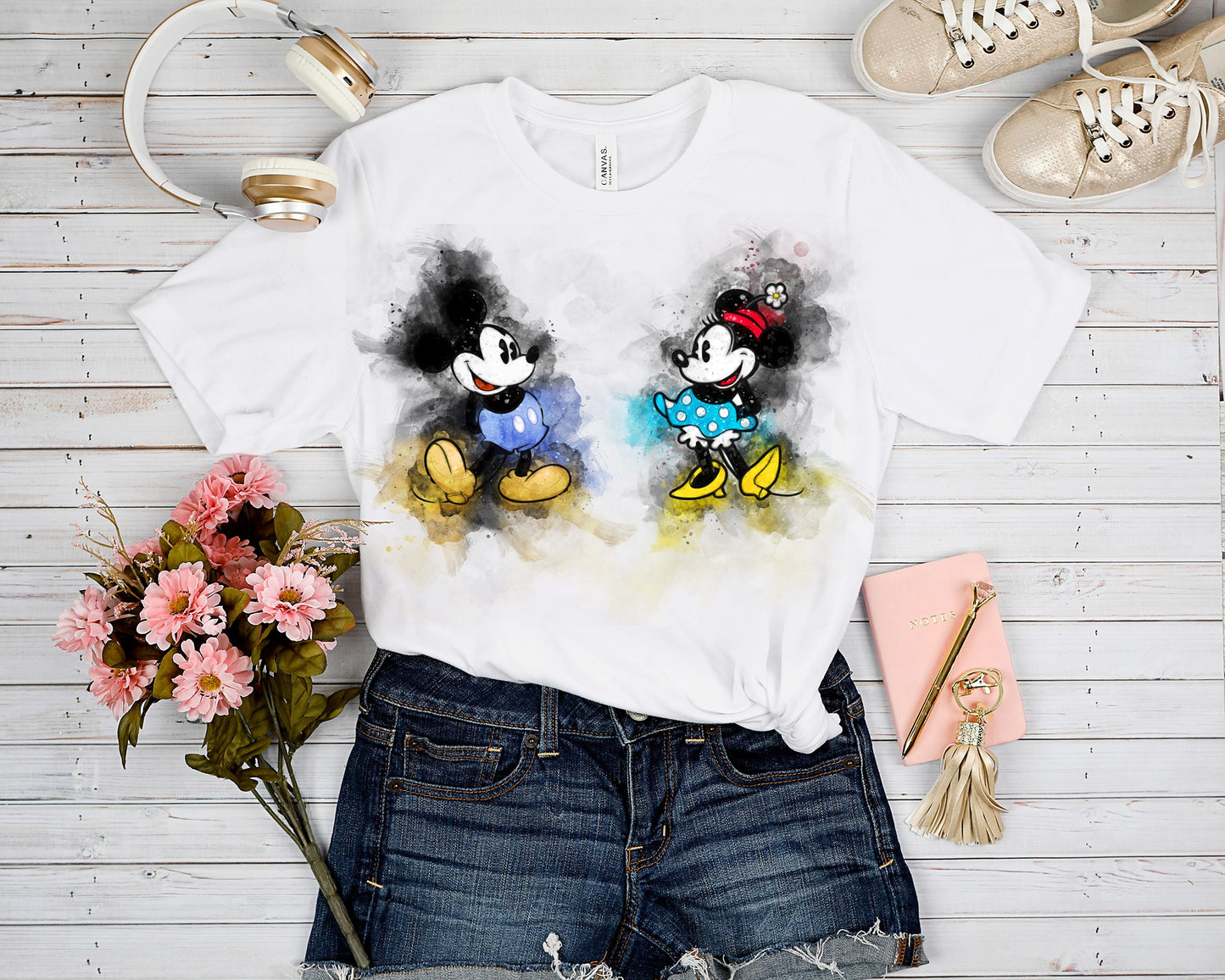 OUTFIT 6-SPLATTER MOUSE TEE