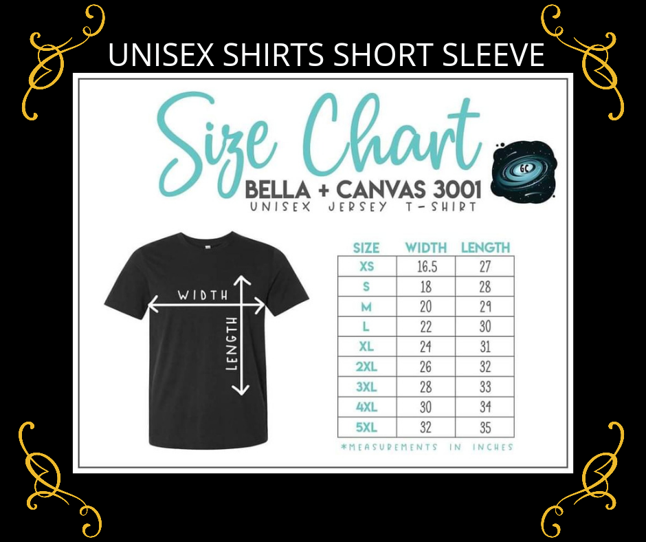 BATCH 69- HOLIDAY GF- UNISEX TEE ADULTS/KIDS