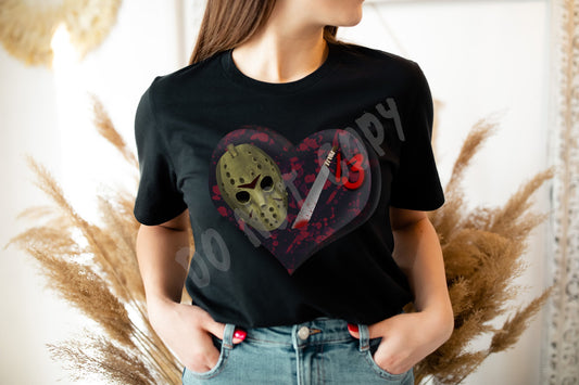 HEART J TEE