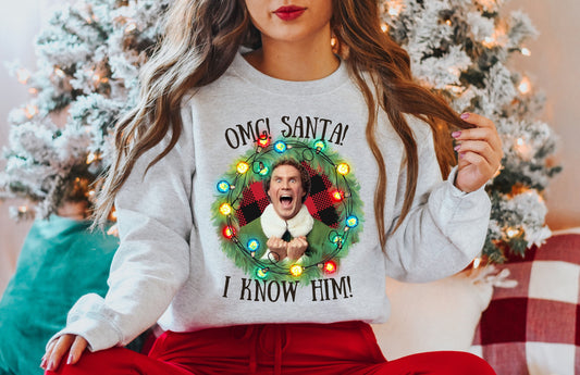 LOUNGEWEAR RUN-I KNOW HIM- CREW NECK SWEATSHIRT- PREORDER CLOSING 9/30