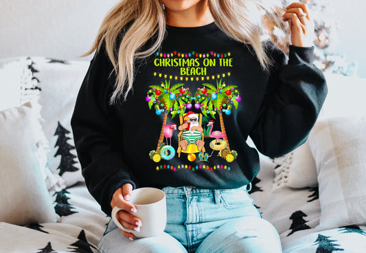 LOUNGEWEAR RUN-SANTA BEACH- CREW NECK SWEATSHIRT- PREORDER CLOSING 9/30