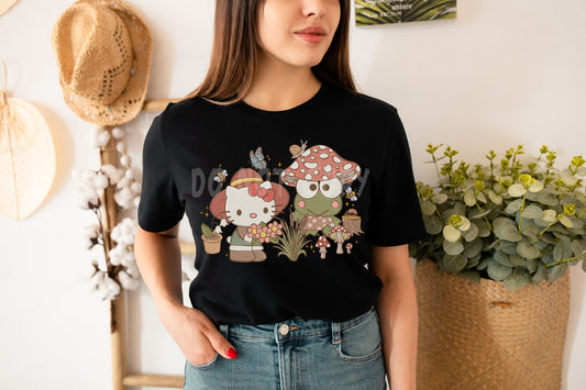 COTTAGECORE RUN-COTTAGE HK- UNISEX TEE ADULTS/KIDS