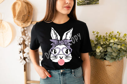 SPRING FLING-BUBBLEGUM BUNNY- UNISEX TEE ADULTS/KIDS