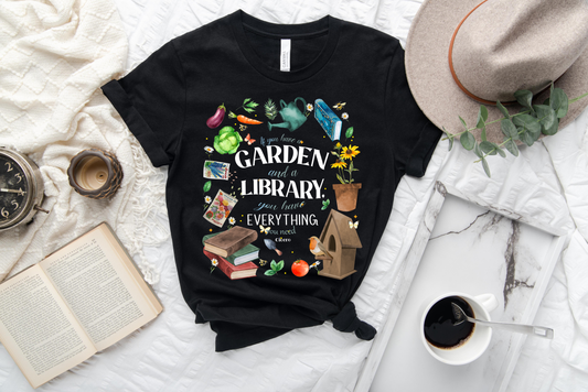 GARDEN BOOKS TEE