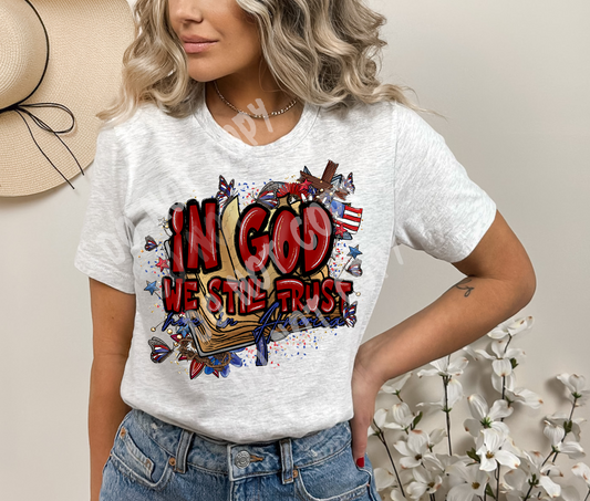 GOD WE TRUST TEE