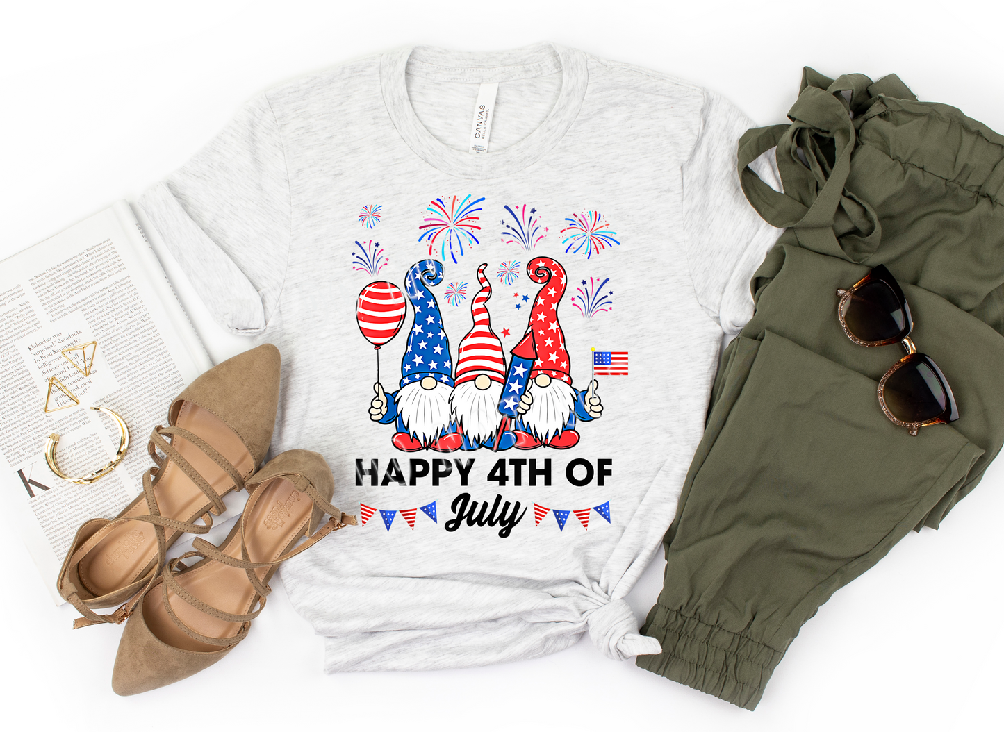 HAPPY 4TH GNOMES TEE