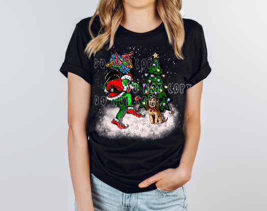 HOLIDAY BASH RUN- MEAN ONE- UNISEX TEE ADULTS/KIDS
