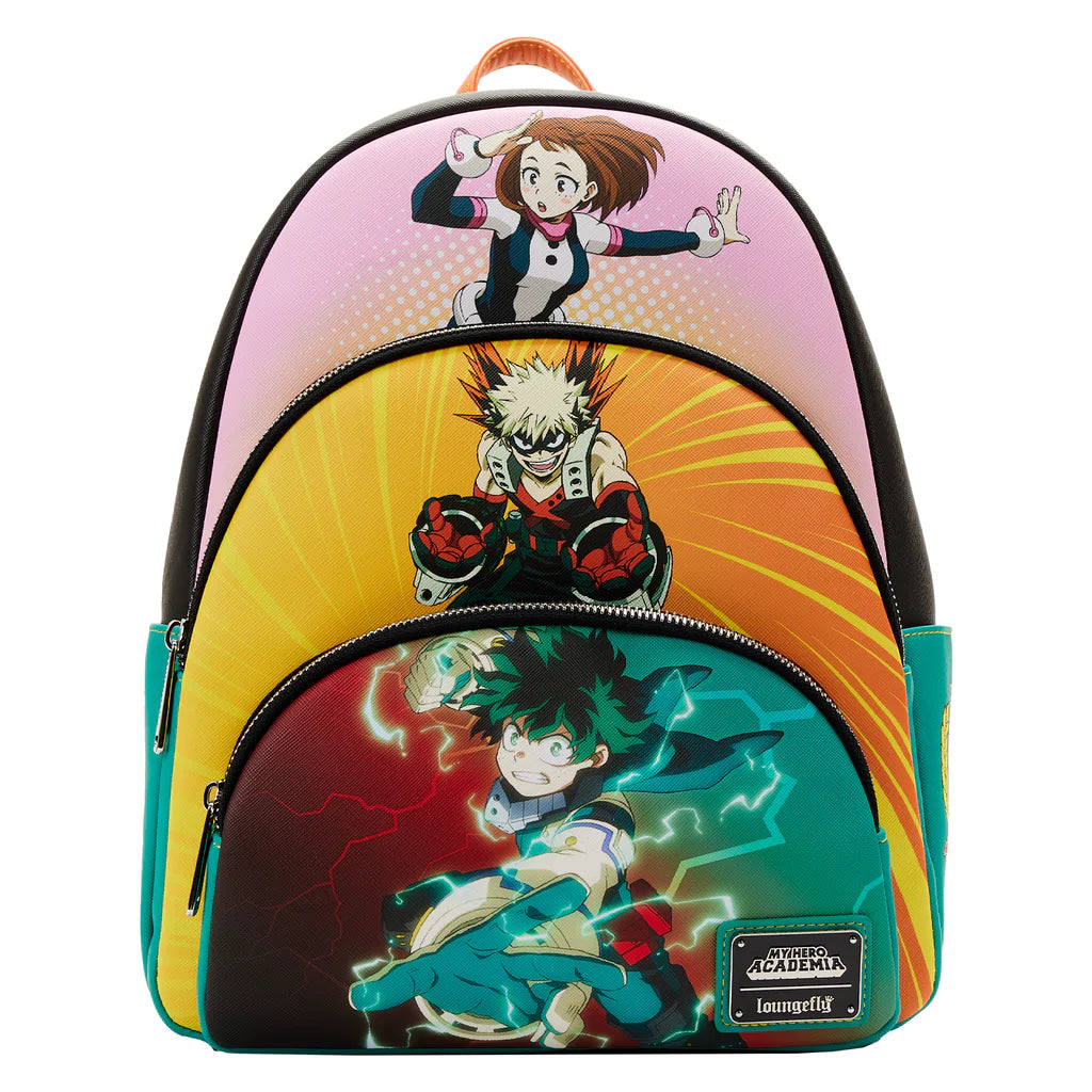 My Hero Academia Triple Pocket Scene Mini Backpack – GCLLC DROP SHIPPING