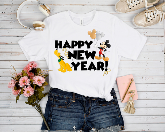 BATCH 60- NEW YEARS MOUSE TEE