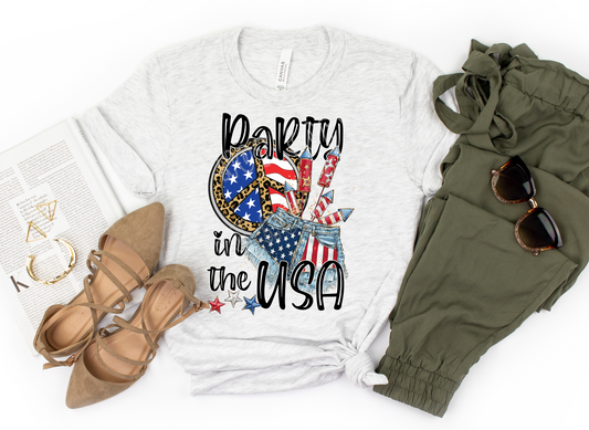 PARTY IN THE USA TEE