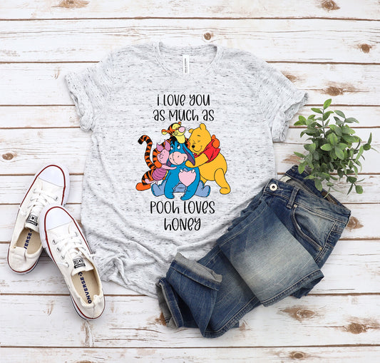 LUCKY IN LOVE-POT OF HONEY TEE