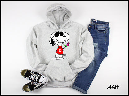LUCKY IN LOVE- PUPPY LOVE HOODIE