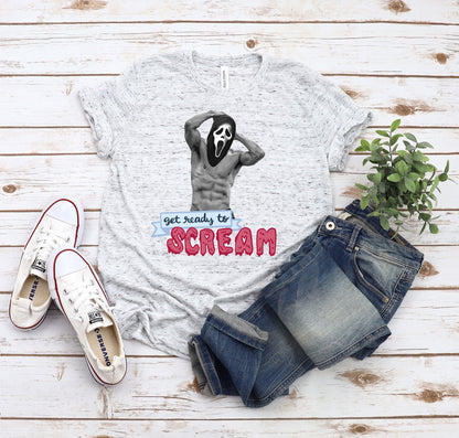 LUCKY IN LOVE-READY TO SCREAM TEE