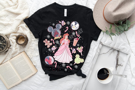 WINTER FAV RUN- WINTER MERMAID- UNISEX TEE ADULTS/KIDS