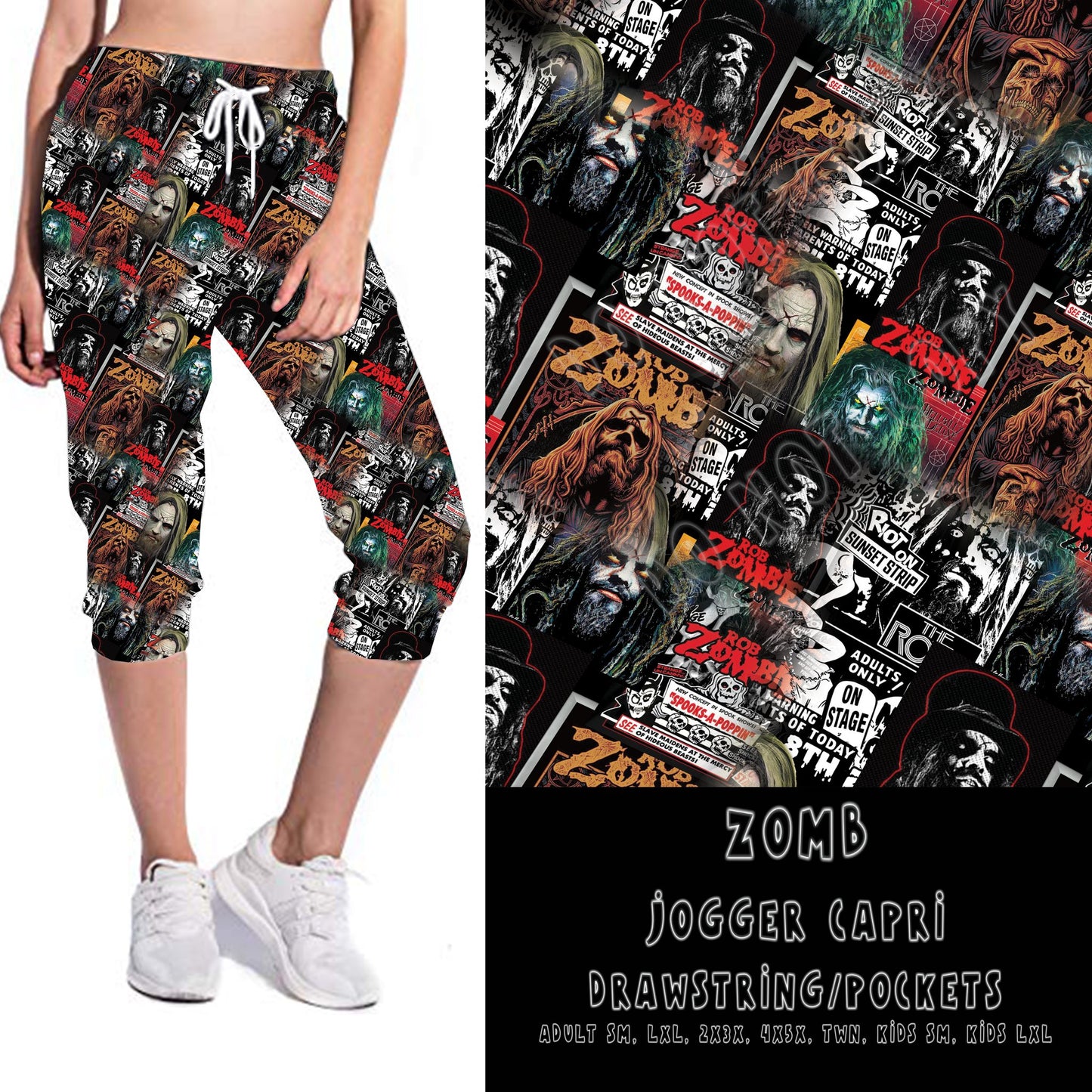 DARK TWISTED RUN-ZOMB-LEGGING/JOGGER