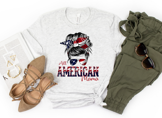 ALL AMERICAN MAMA TEE